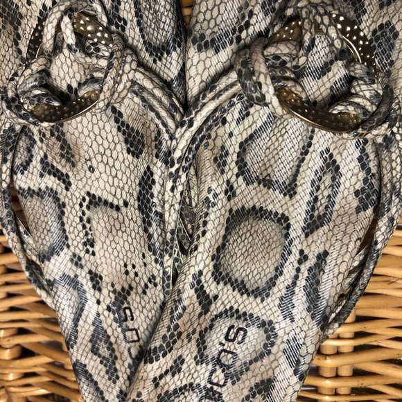 size 8 M CHICOS Ladies Embellished Sandals Cute! - Picture 4 of 8